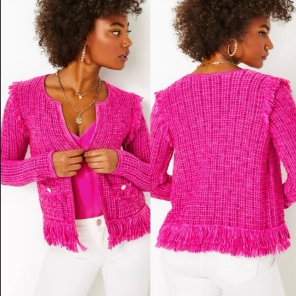 Lilly Pulitzer Simora Cardigan Size Large EUC